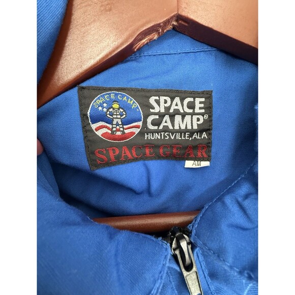 NASA US Space Camp Blue Astronaut Flight Suit Huntsville AL  Size Adult MEDIUM - Picture 12 of 14